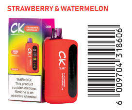 Ck Rechargeable Disposable Vape-20 k Puffs Strawberry & Watermelon