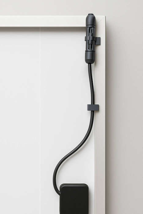MC4 Connector Solar Panel Frame Clip - 25 units