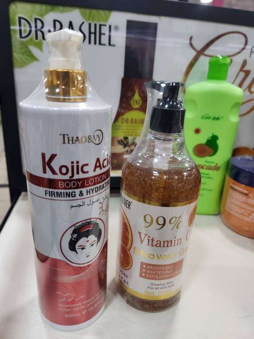 body lotion & shower gel