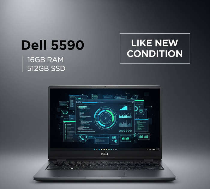 Dell Latitude 5590 | Intel i7-8650U | 16GB RAM | 512GB SSD