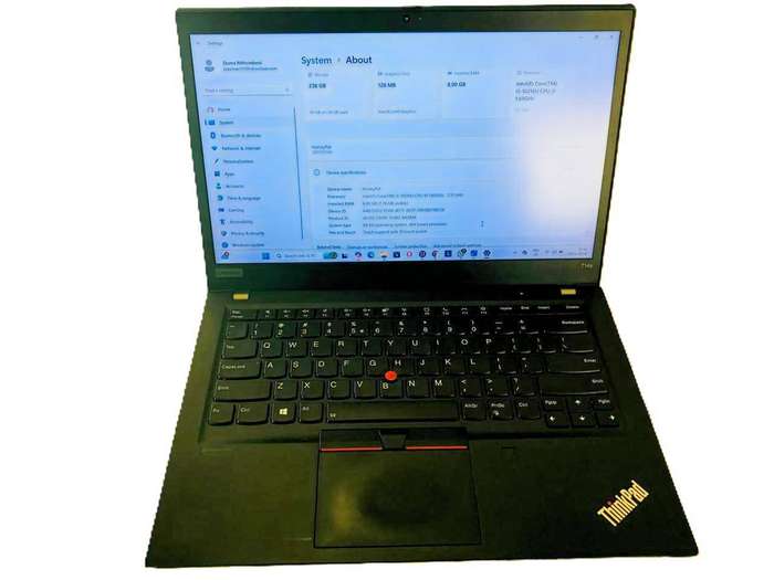 Lenovo ThinkPad T14s Ultrabook i5-10210U 8GB RAM 256GB SSD Touchscreen