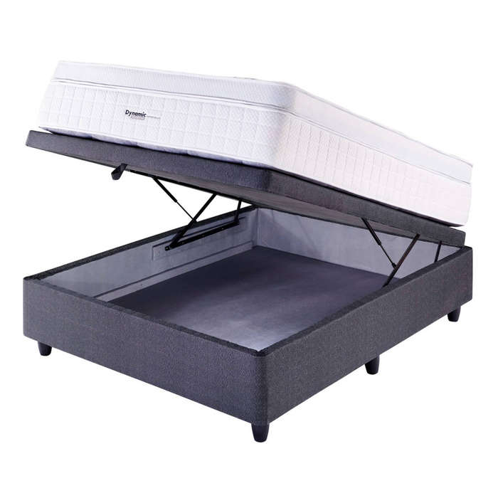 Orthopaedic Premium Gel Mattress & Storage Base set  (Queen Standard length).