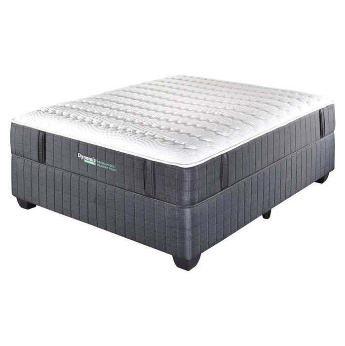 Orthopaedic Premium Gel Mattress & Storage Base set  (Queen Standard length).