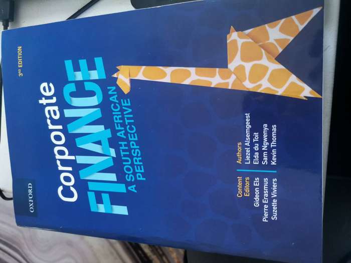 Corporate Finance a south African Perspective