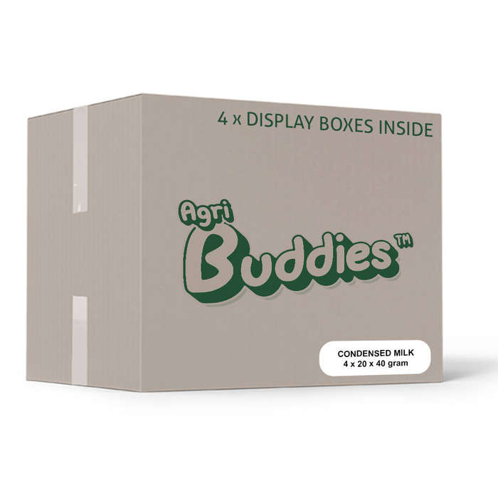 AgriBuddies Condensed Milk Sweetened Full Cream 40 Gram x 20 x 4