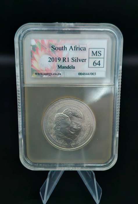 2019 R1 Silver Mandela (PF 64)