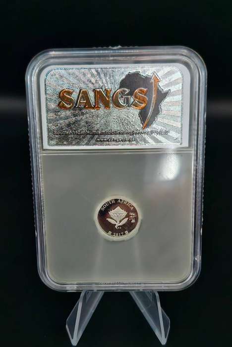2017 2 5c tickey heart transplant durban mintmark (PF 68)
