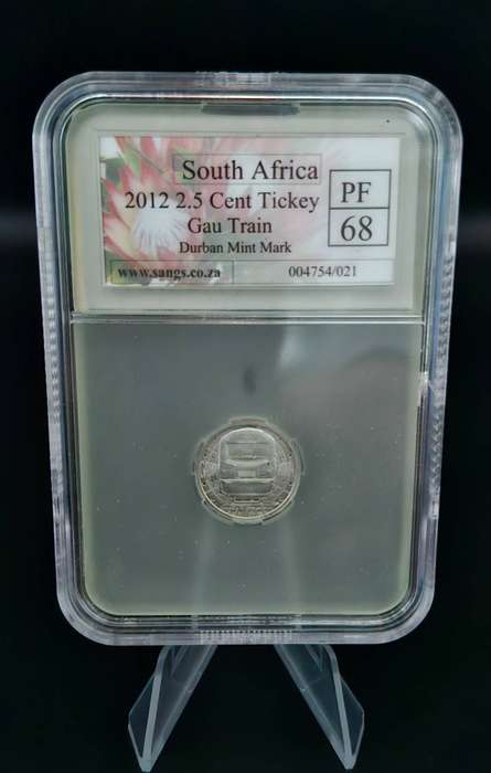 2012 2.5 c tickey gau train ( PF 68)