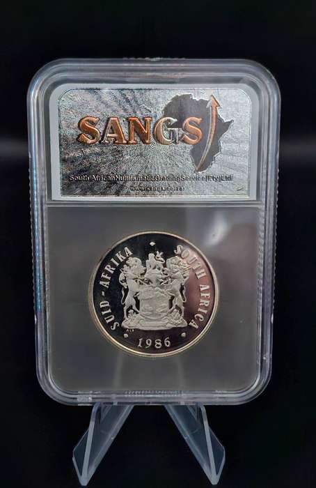 1986 R1 Silver Johannesburg (PF66)