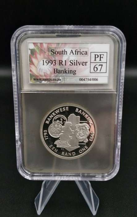 1993 R1 Silver-Banking (PF67)