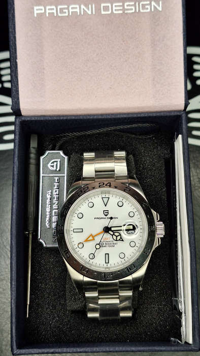 Pagani Design Men's Automatic GMT Watch (PD 1682 Explorer II)