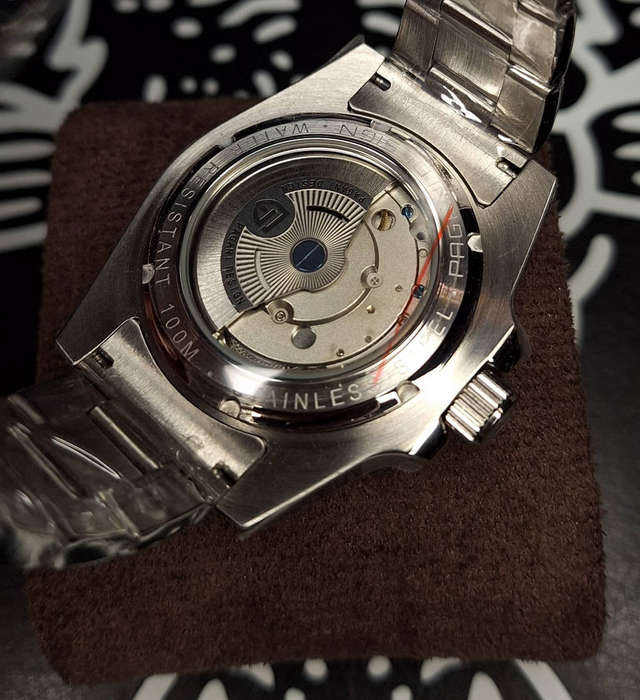 Pagani Design Men's Automatic Left Hand GMT Watch (PD 1662 Sprite)