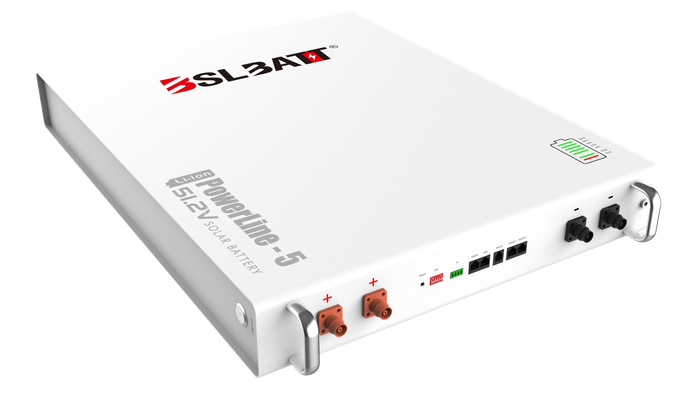 BSL Battery 51.2V - Powerline 100Ah (5.1 kWh) Wall Mount