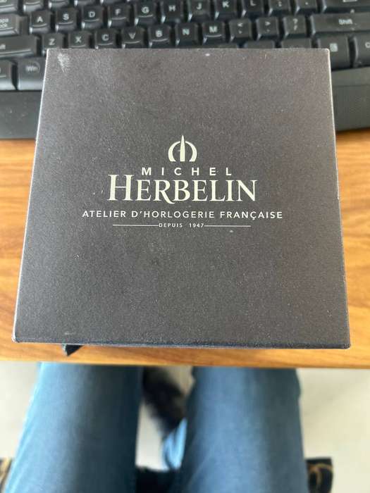 Michel Herblin Leather  Women's Watches