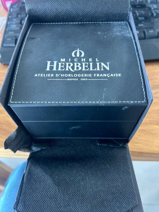 Michel Herblin Leather  Women's Watches