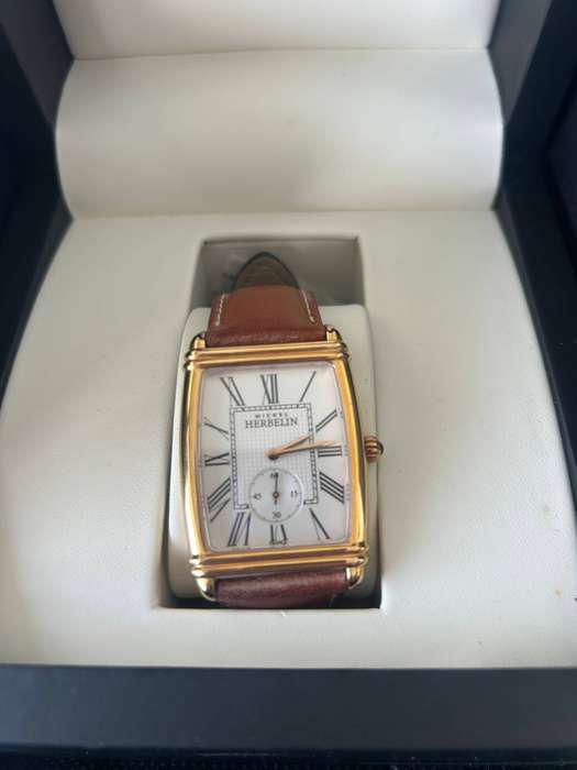 Michel Herblin Leather  Women's Watches