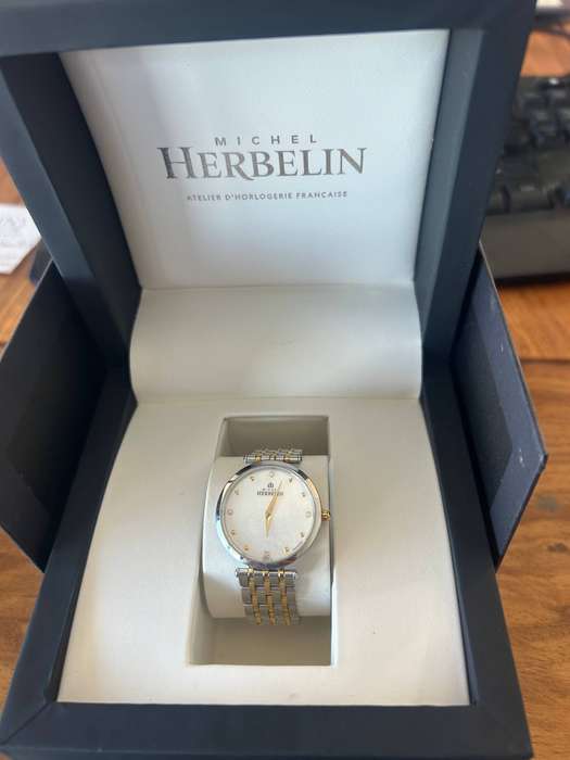 Michel Herblin Two Tone Ladies Watch