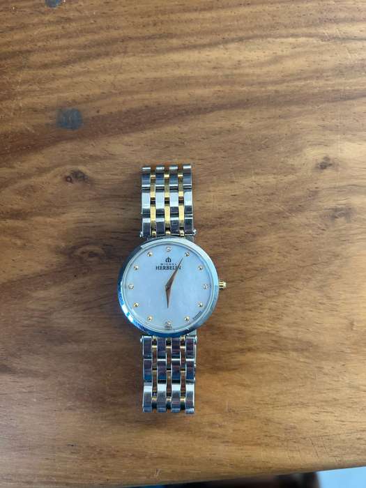 Michel Herblin Two Tone Ladies Watch