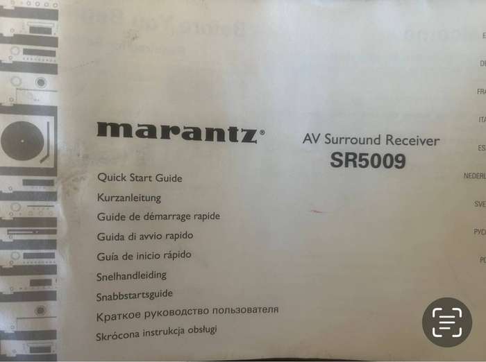 Marantz SR5009 AV Surround Receiver
