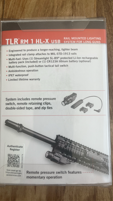 Streamlight TLR RM 1 HL-X usb