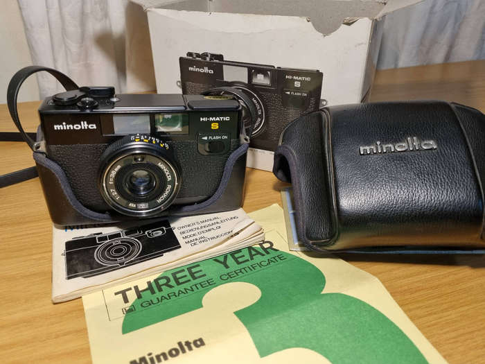 Minolta Hi-Matic S Camera