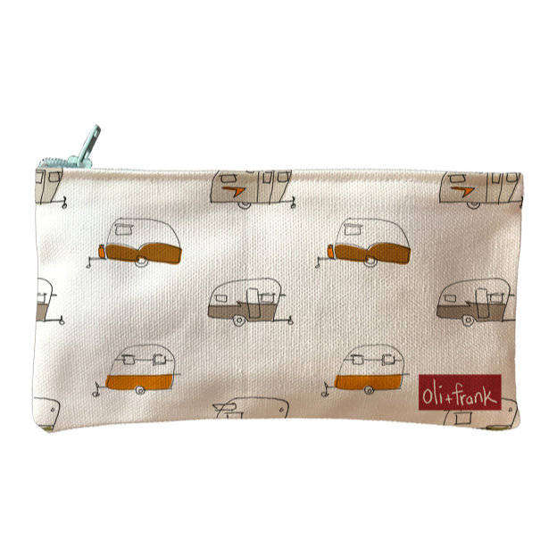 Red caravans Pencil Bag