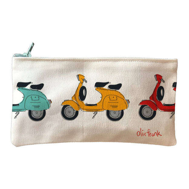 Retro Scooters Pencil bag
