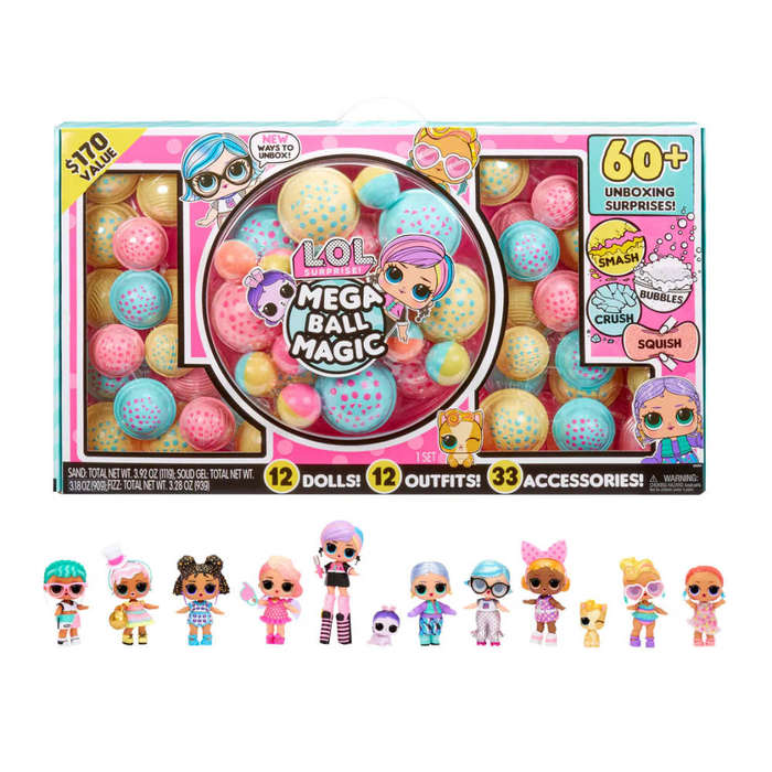 Lol Surprise Omg Fashion House Playset & Mega magic ball