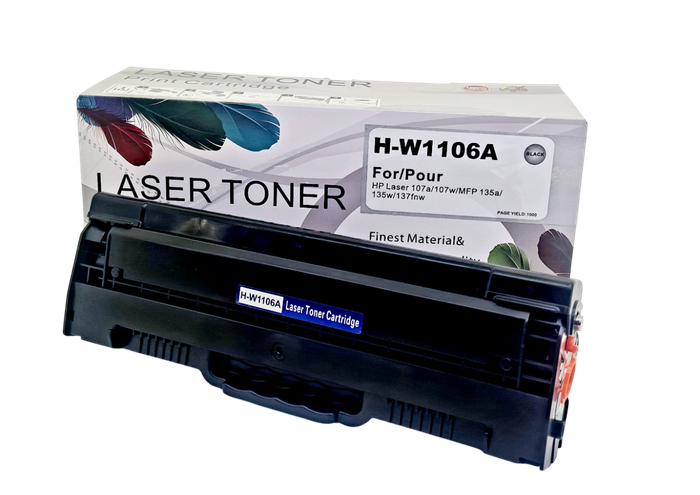 W1106A Toner Cartridge High-Quality Generic Replacement