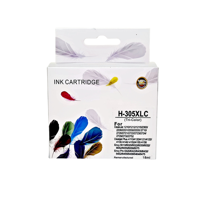 305XL Tri-Color Ink Cartridge High-Yield Generic