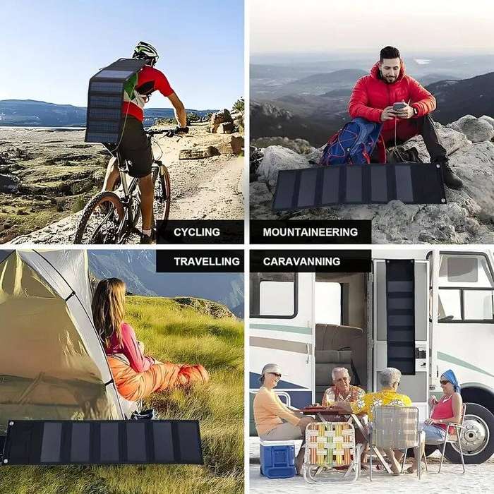 20 watt Portable Solar Panels with USB Charging