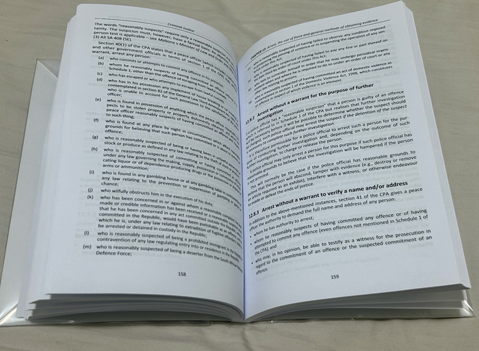 Criminal Justice  G.F.F. Schoeman (ICJS5122, LexisNexis 2021/22) 1st edition Textbook