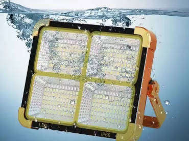 200w Rechargeable Solar Flood Light Outdoor Portable LED Reflector