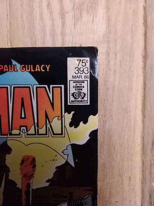 Batman #393 March 1986 comic book