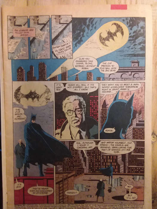 Batman #393 March 1986 comic book