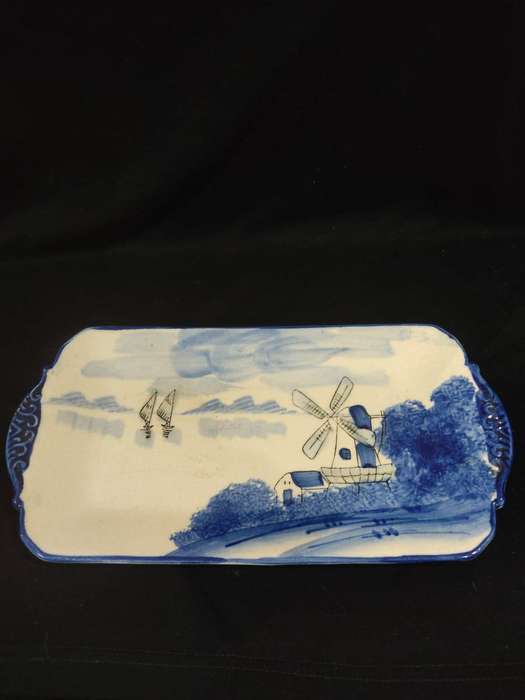 Vintage Blue Dutch Delft Display Plates  Made in Japan | Collectors Dream
