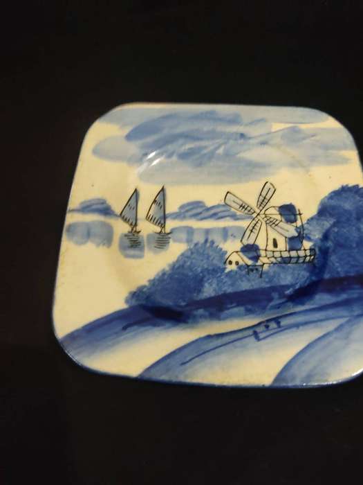 Vintage Blue Dutch Delft Display Plates  Made in Japan | Collectors Dream