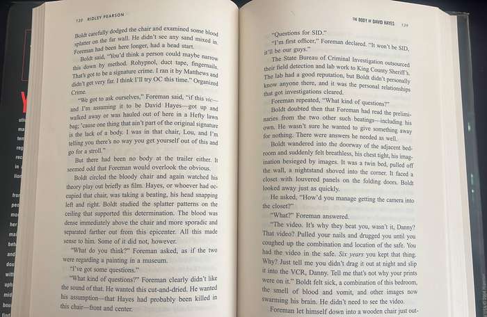 Ridley Pearson - The body of David Hayes