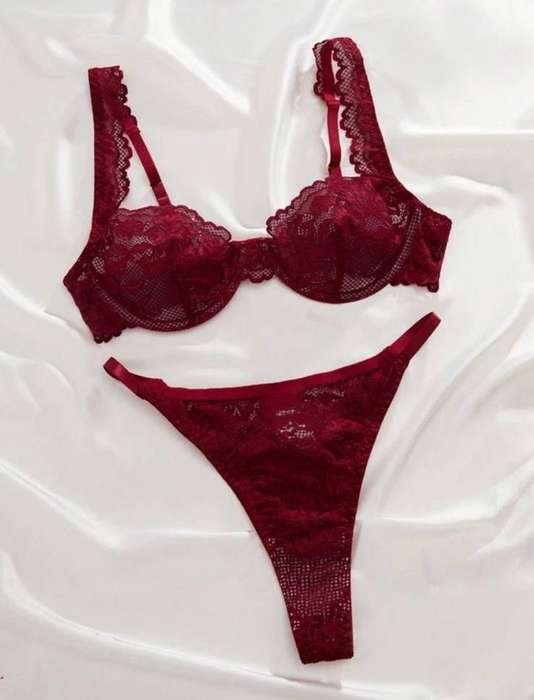 Red lingerie