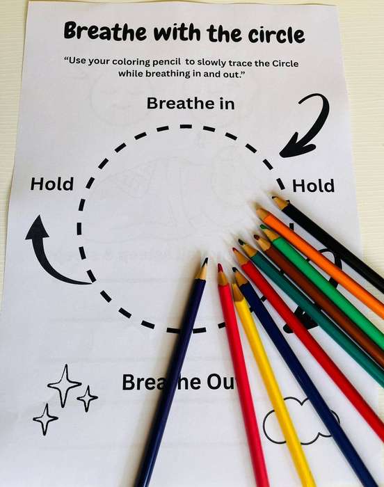 Emotional Regulation Book for Children: Color Your Calm (27-Page Printable PDF)