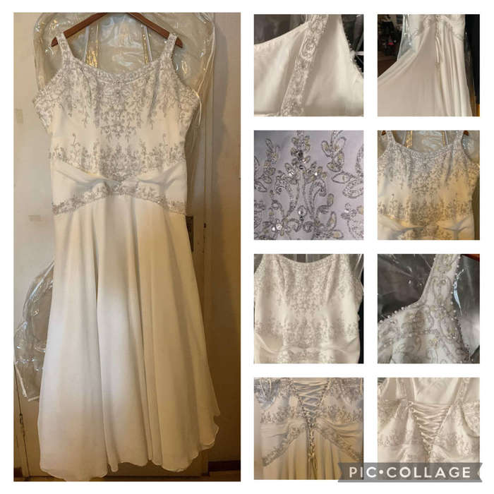 Dropped waist formal