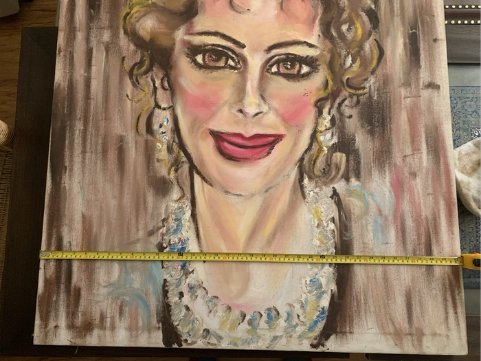  Original Portrait Painting  One-of-a-Kind Artwork 