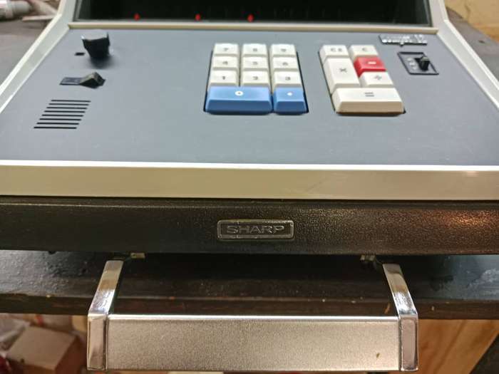 Sharp Compet 12 CS-12D Vintage Calculator