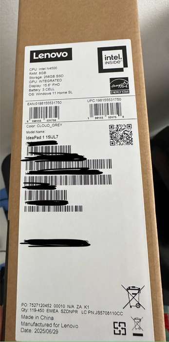 Brand New Lenovo IdeaPad 1 15IJL7  Sealed in Box