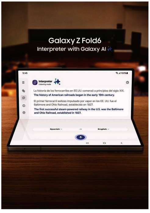 Samsung Galaxy Z Fold 6 5G (Dual Sim) 512GB Silver Shadow