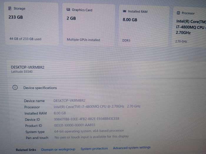 selling dell core i7 gaming laptop