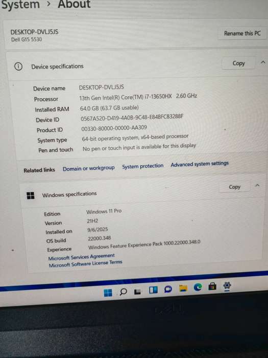 dell g15 core i7 13th gen gaming laptop