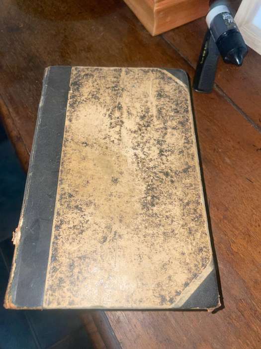 Antique Dutch Pocket Hymn Book & Family Bible  1893