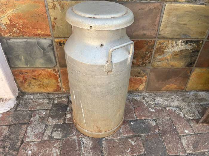 Aluminium Vintage Milk Churn  10 Gallon