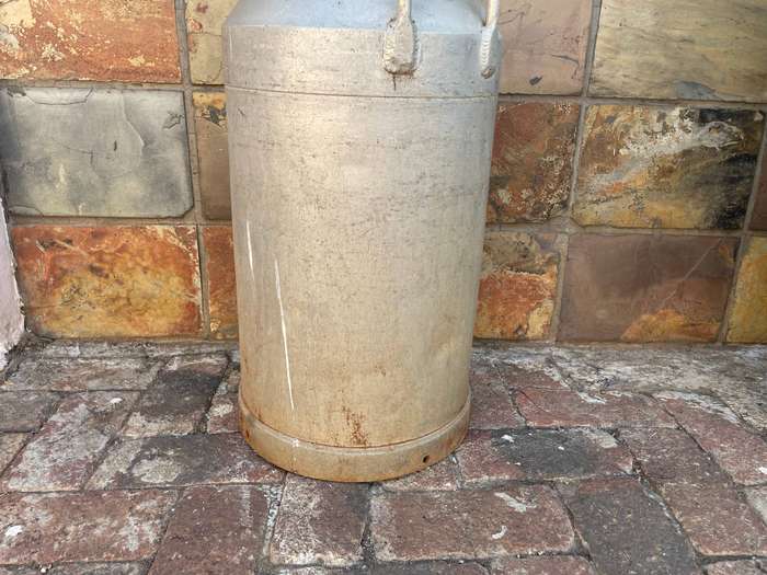 Aluminium Vintage Milk Churn  10 Gallon